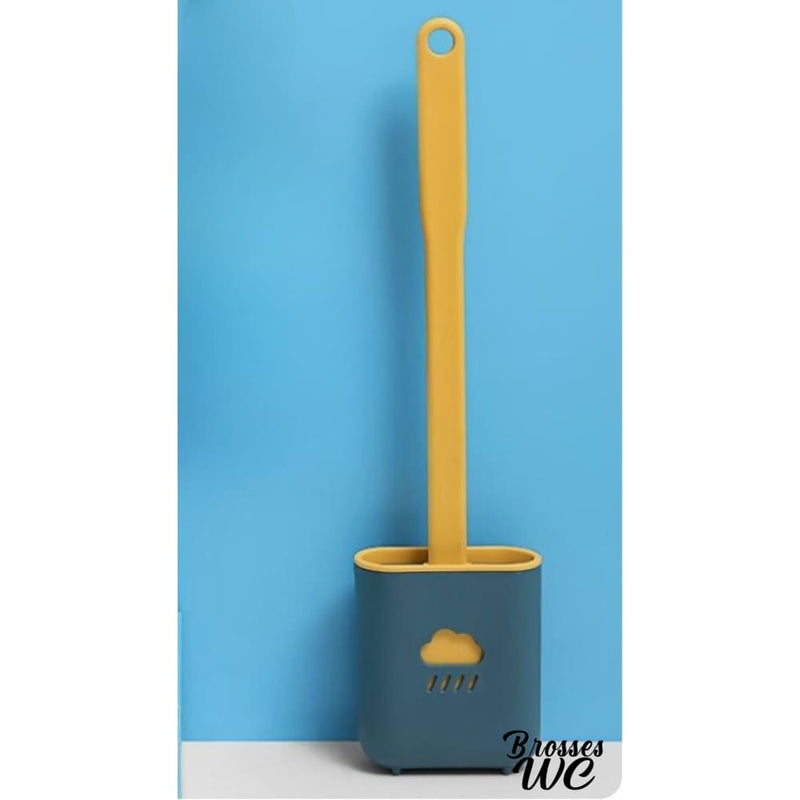 Brosse plate pour wc
