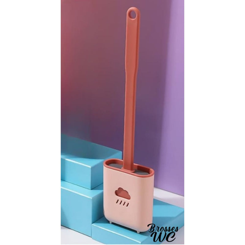 Brosse plate pour wc