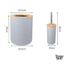 Brosse poubelle wc bambou