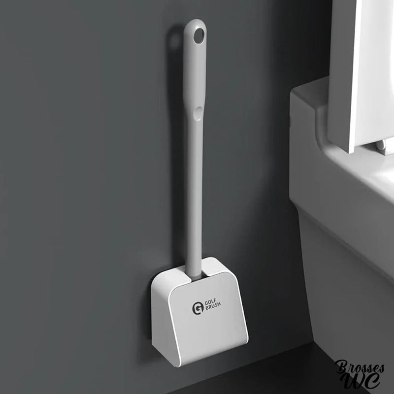 Brosse pour wc a tete etroite