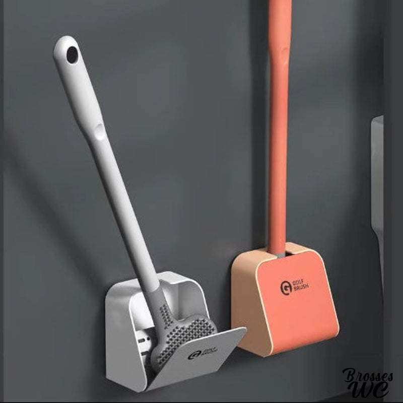 Brosse pour wc a tete etroite