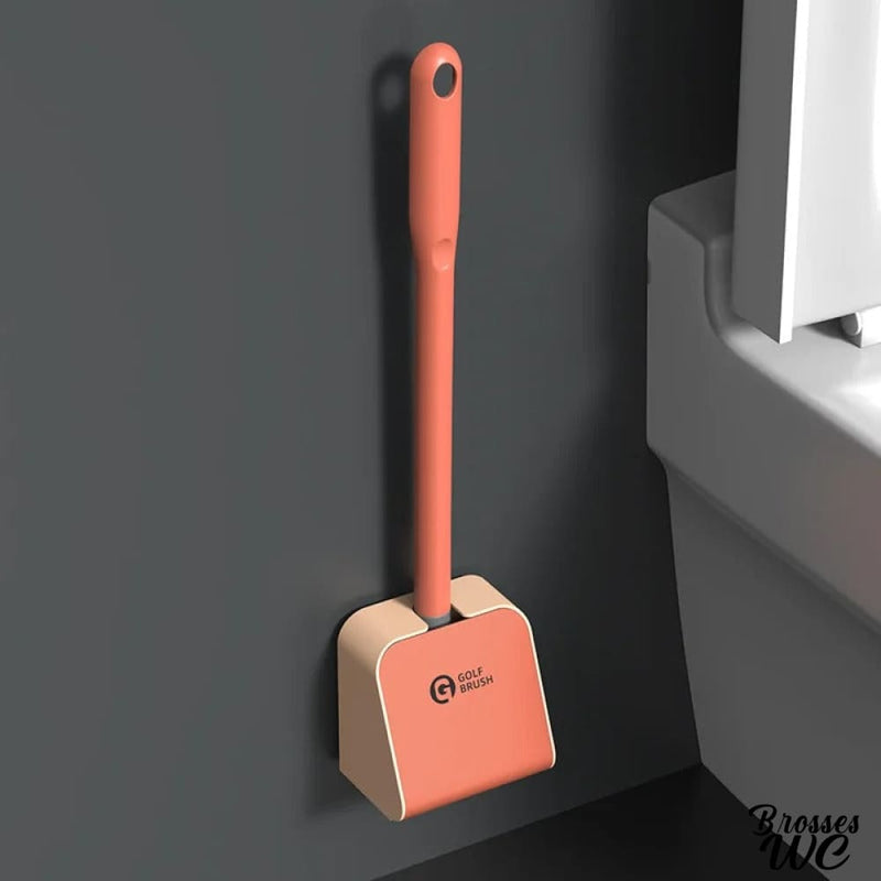 Brosse pour wc a tete etroite