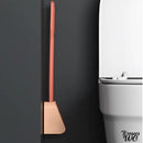 Brosse pour wc a tete etroite