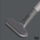 Brosse pour wc a tete etroite