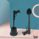 Brosse pour wc pistolet