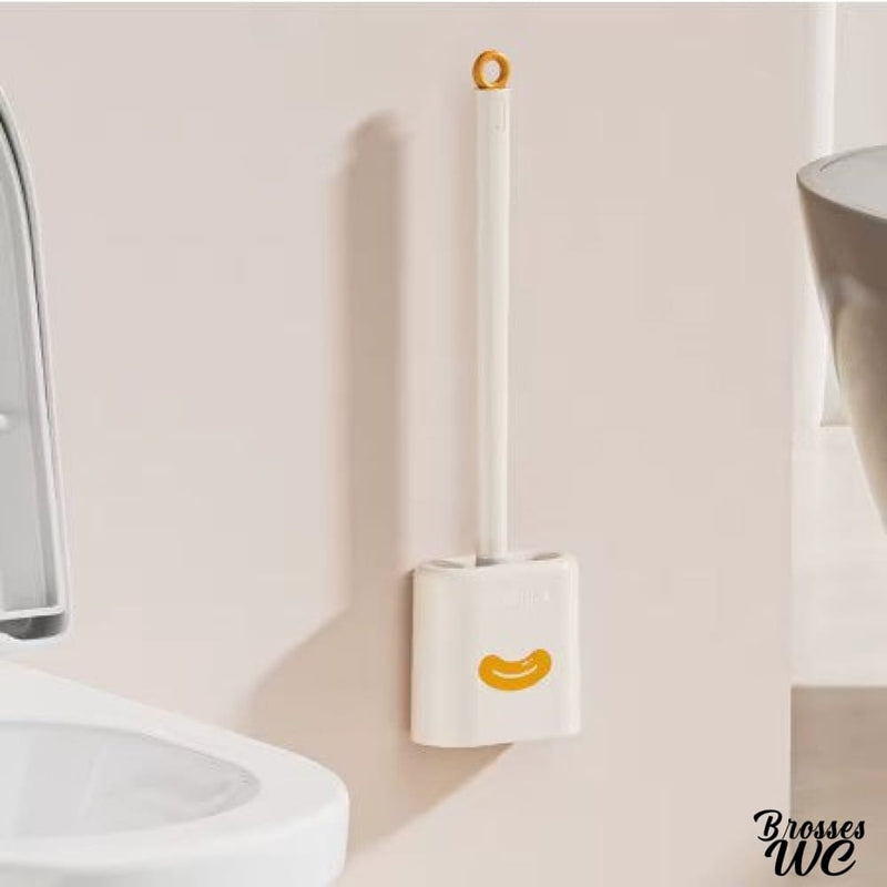 Brosse souple silicone pour wc