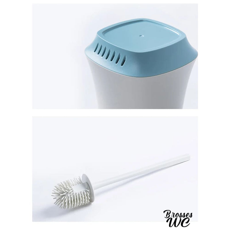 Brosse souple silicone pour wc