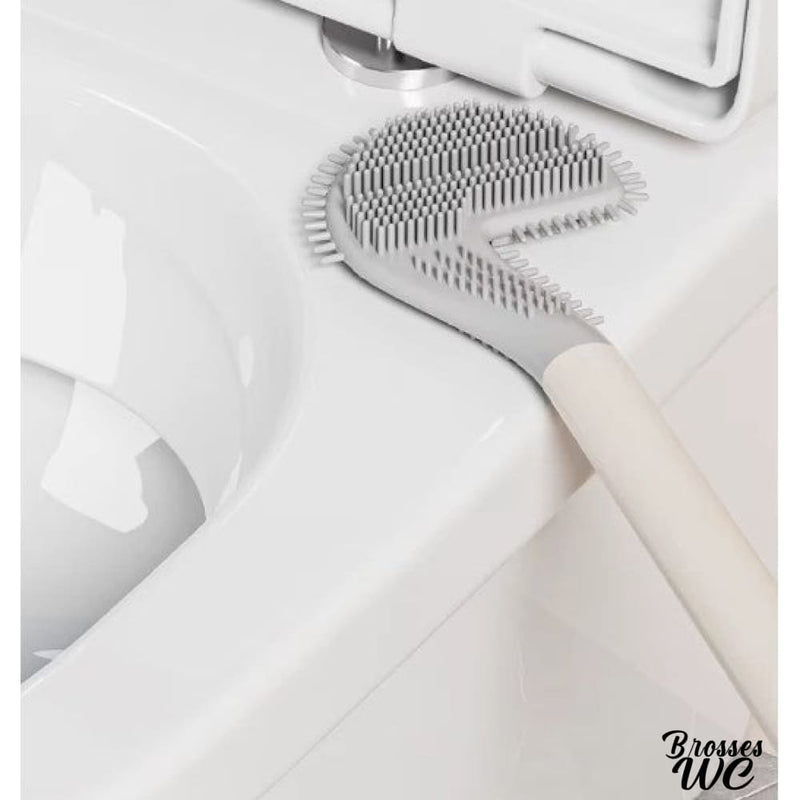 Brosse souple silicone pour wc