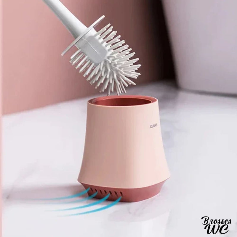 Brosse souple silicone pour wc