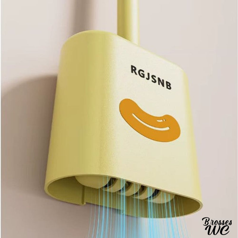 Brosse souple silicone pour wc