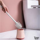Brosse souple silicone pour wc