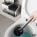 Brosse toilette avec produit