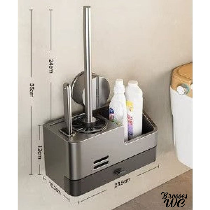 Brosse toilette avec produit