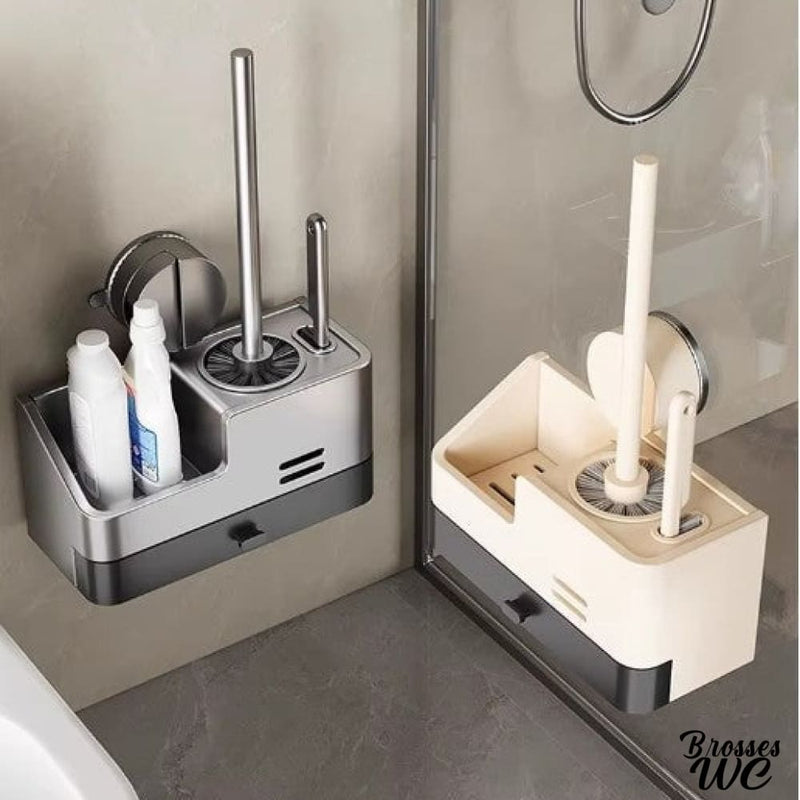 Brosse toilette avec produit