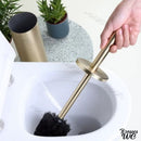 Brosse toilette or