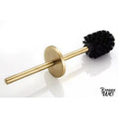 Brosse toilette or