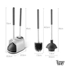 Brosse toilette ventouse