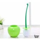 Brosse toilette wc pomme verte