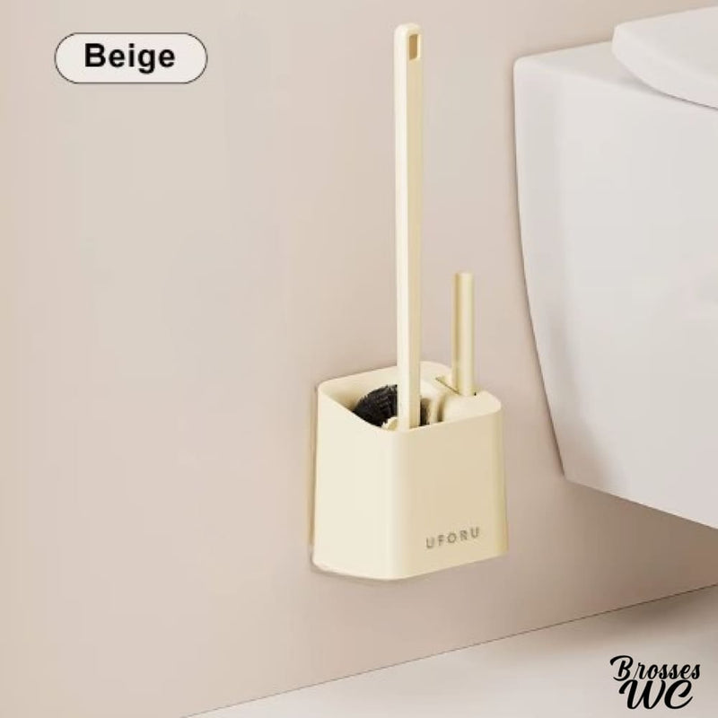 Brosse wc a deux brosses