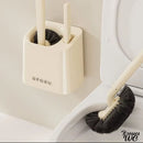 Brosse wc a deux brosses