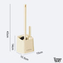 Brosse wc a deux brosses