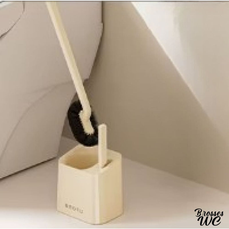 Brosse wc a deux brosses
