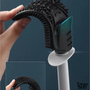 Brosse wc a fixer au mur