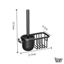 Brosse wc acier industriel