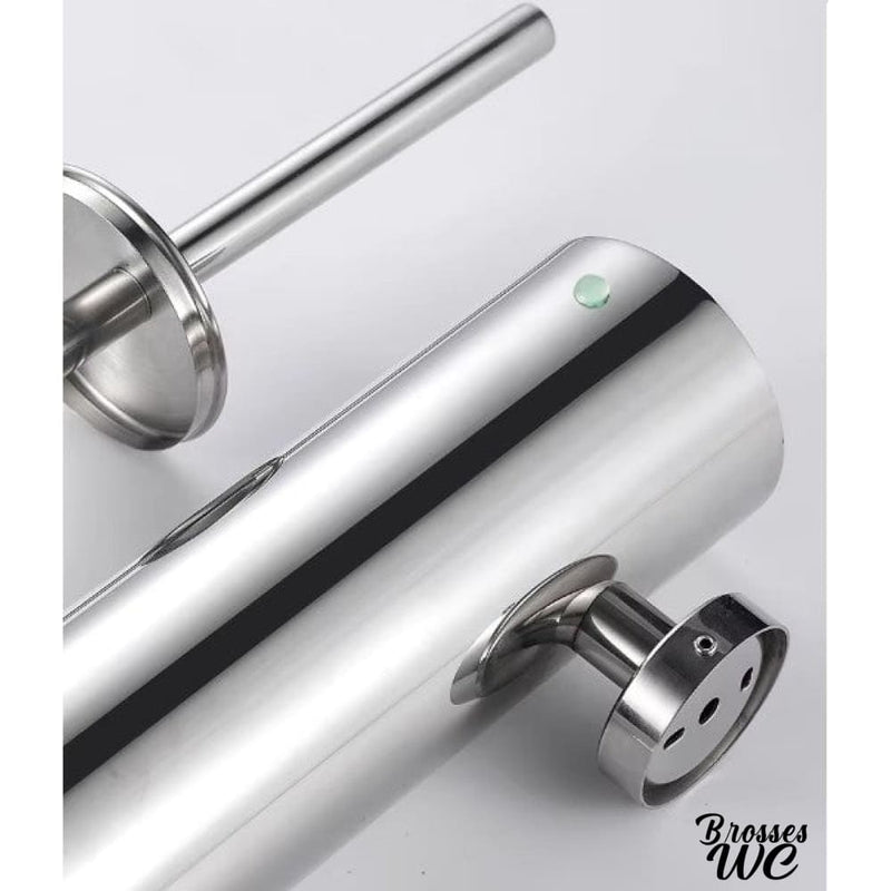 Brosse wc acier inoxydable