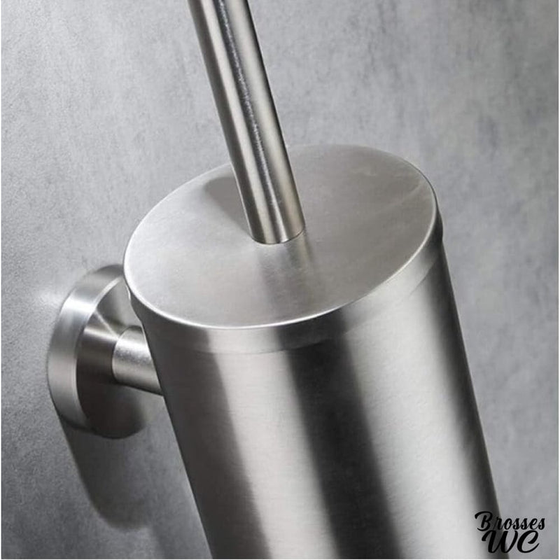 Brosse wc acier inoxydable