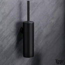 Brosse wc acier inoxydable noir