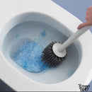 Brosse wc antibacterienne double brosse