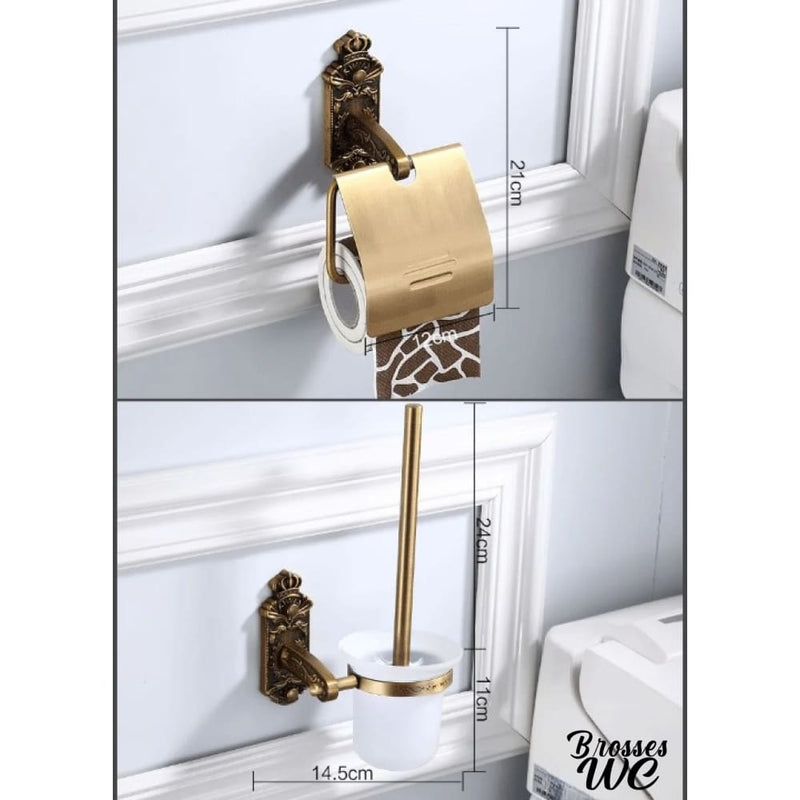 Brosse wc antique