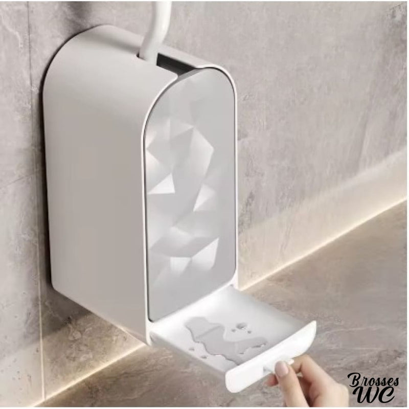Brosse wc avec couvercle