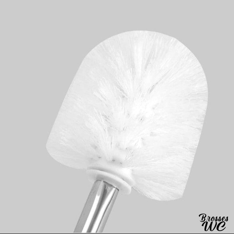 Brosse wc avec ensemble en métal