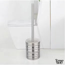 Brosse wc avec ensemble en métal