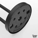 Brosse wc avec porte rouleau noir