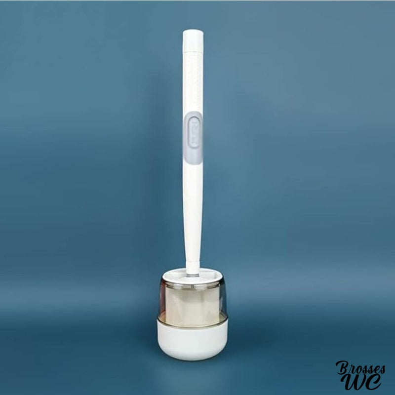 Brosse wc avec produit intégré