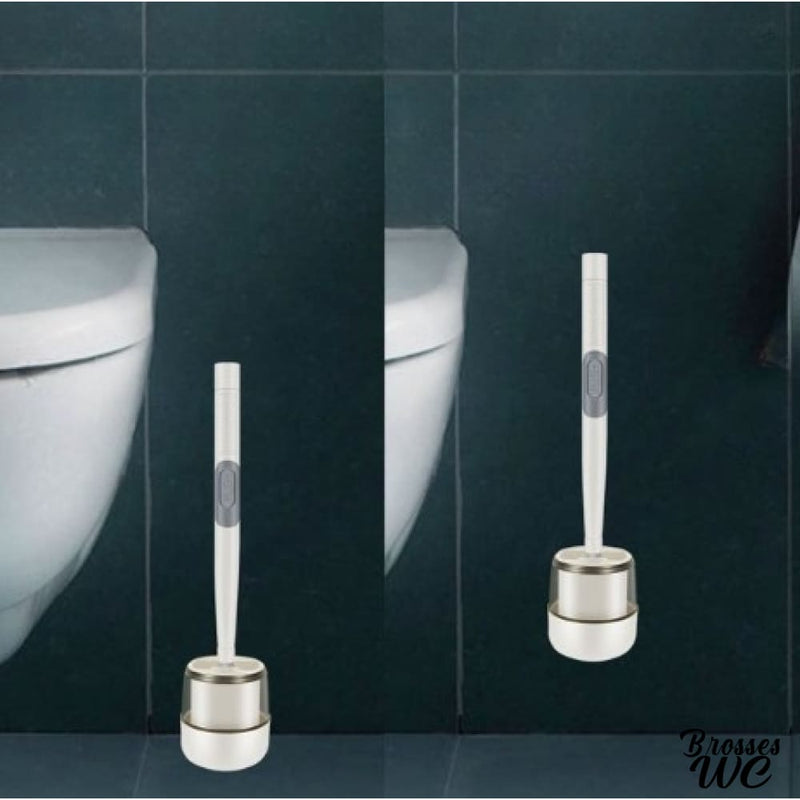 Brosse wc avec reservoir