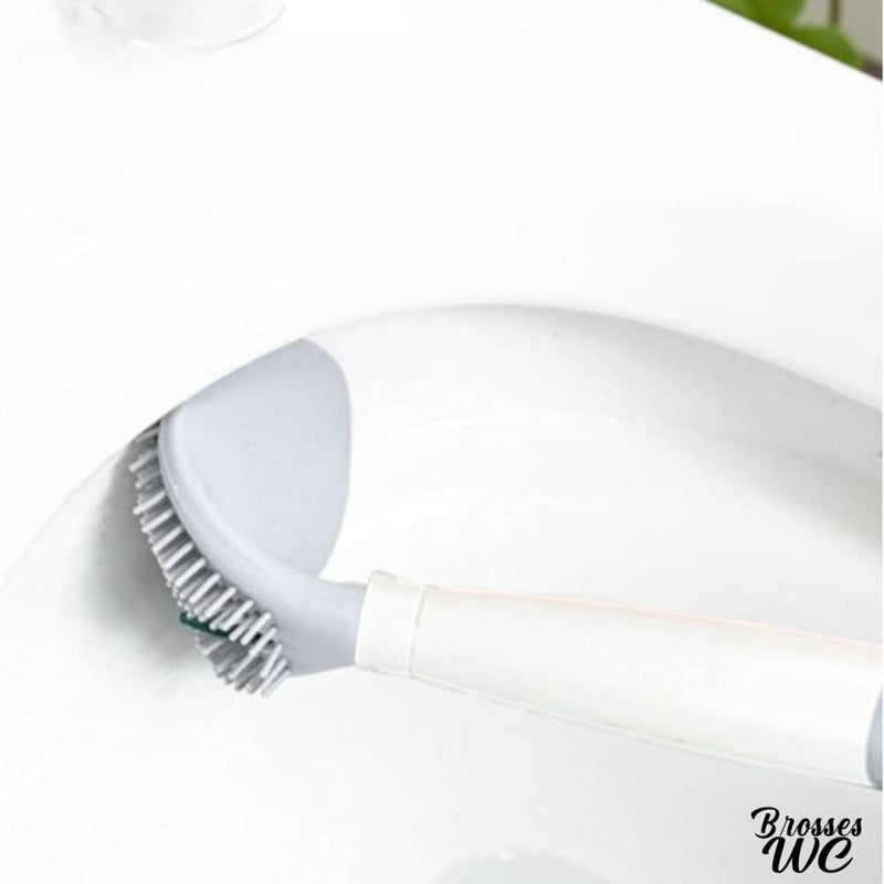 Brosse wc avec reservoir