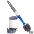 Brosse wc avec reservoir de produit nettoyant