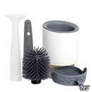 Brosse wc avec reservoir de produit nettoyant