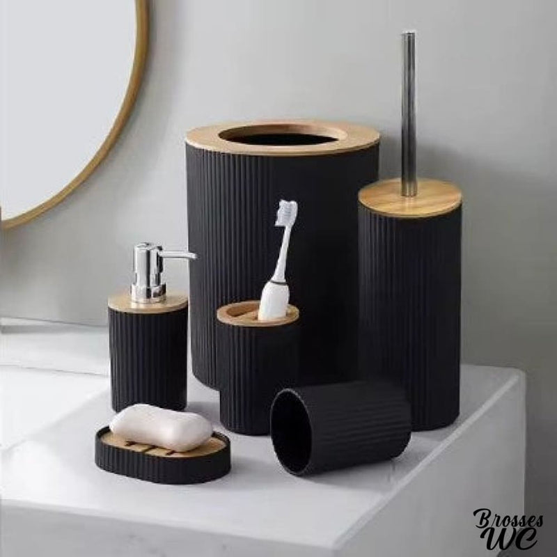 Brosse wc bambou