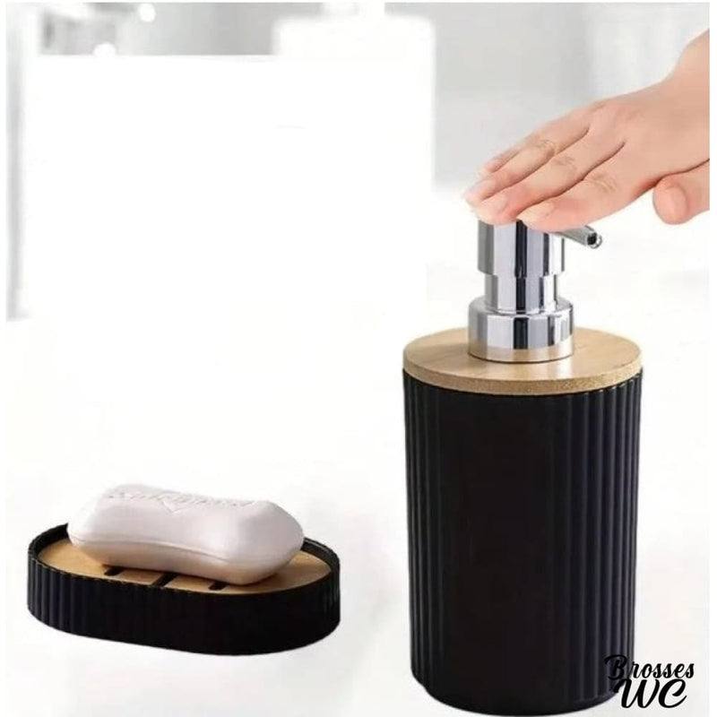 Brosse wc bambou