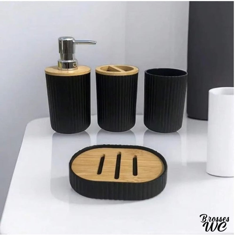 Brosse wc bambou