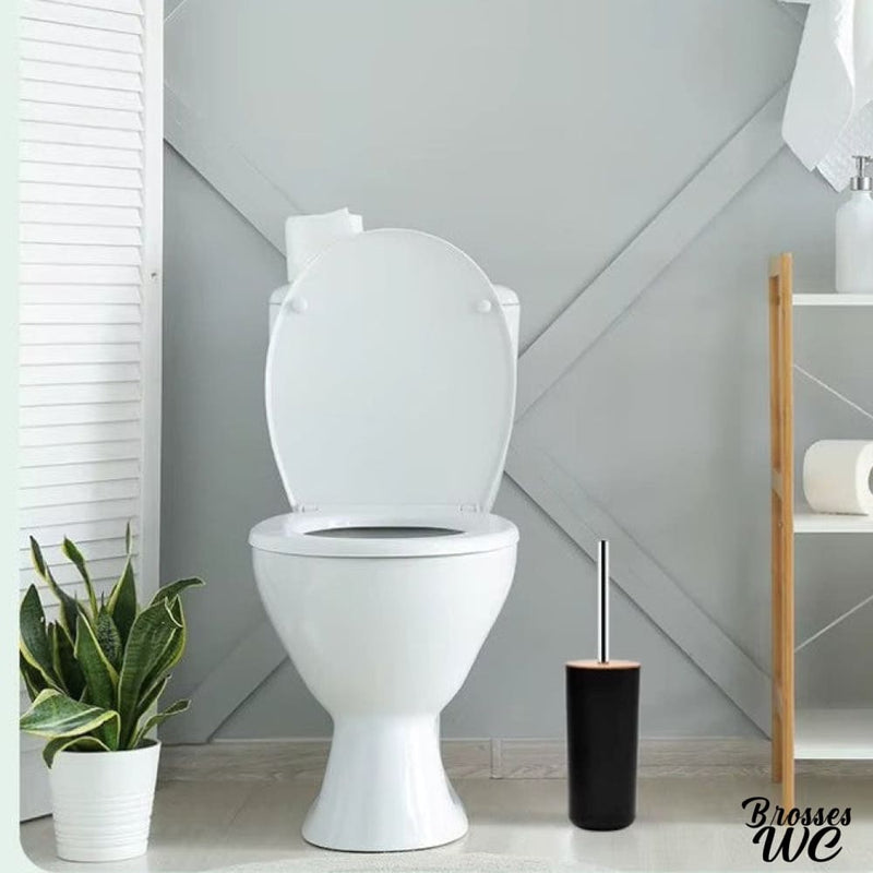 Brosse wc bambou