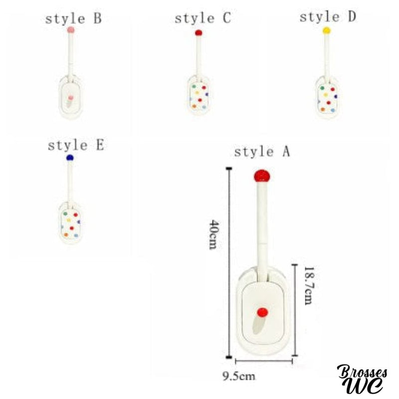 Brosse wc basculante enfants