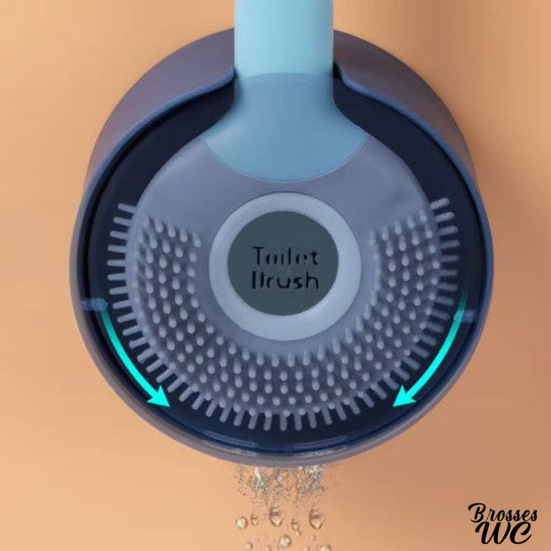 Brosse wc basculante sucette