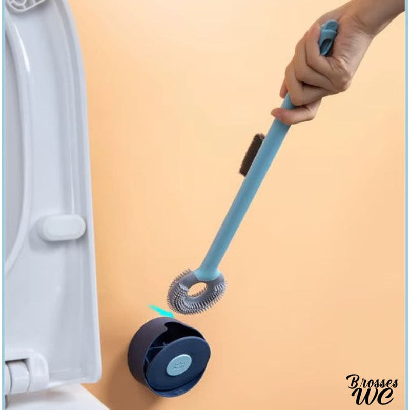 Brosse wc basculante sucette