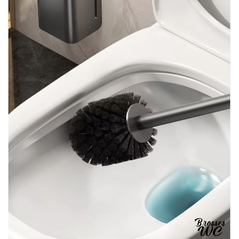 Brosse wc blanc